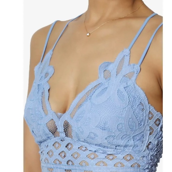 Zenana (Adeline) crochet Lace Bralette size 1x - Picture 5 of 8